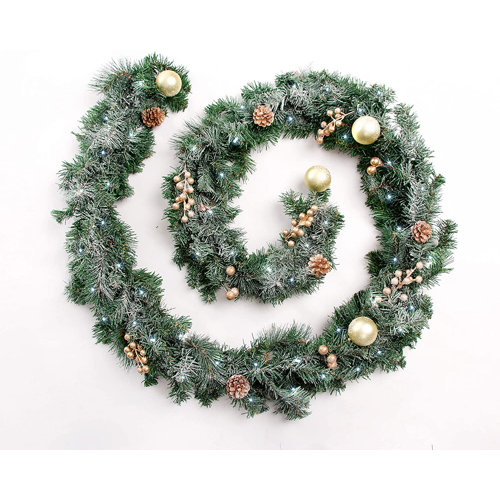 The Seasonal Aisle 270Cm Faux Garland Wayfair.co.uk